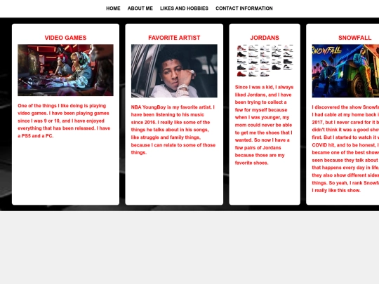 biosite/interests screenshot