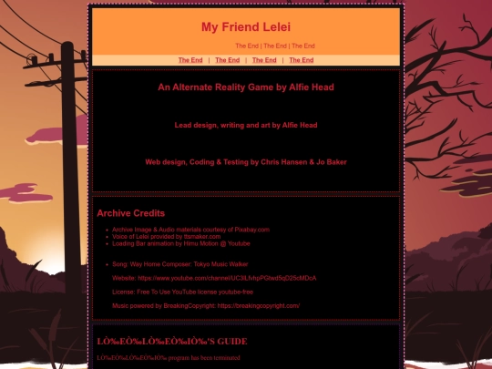 theend screenshot