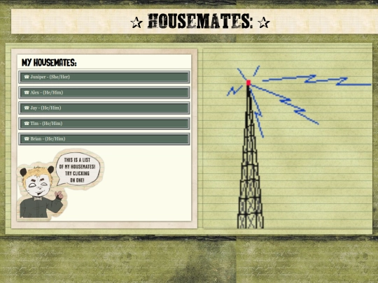 housemates screenshot