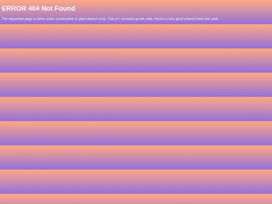 not_found screenshot