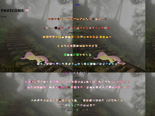 favicons screenshot