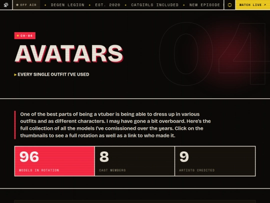 avatars screenshot