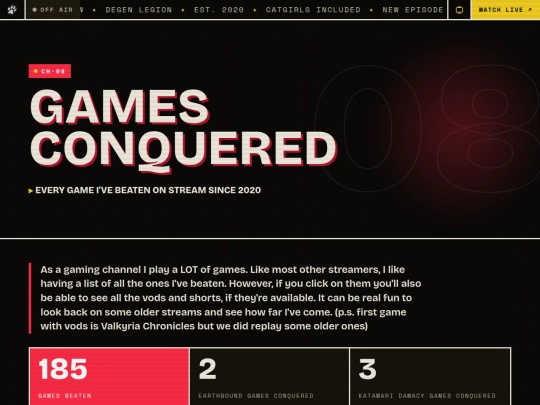 games screenshot