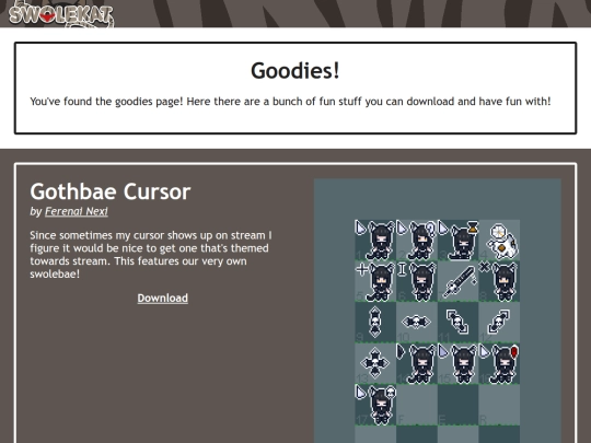 goodies screenshot