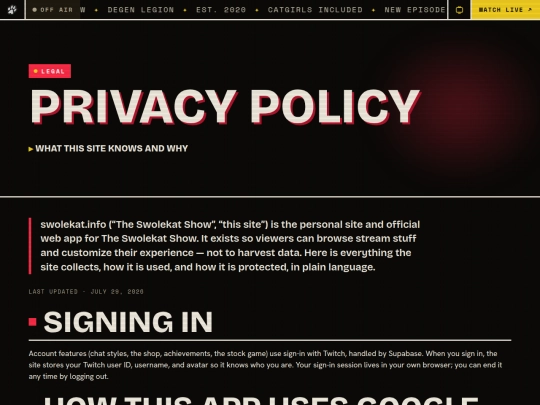 privacy screenshot