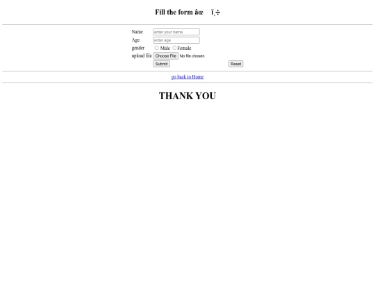 website/form screenshot