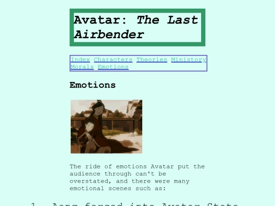 emotions screenshot