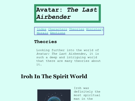 theories screenshot