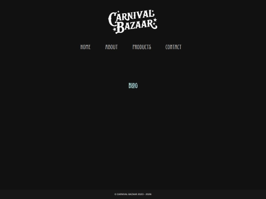 blog screenshot
