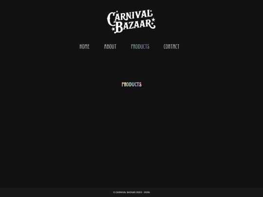 products screenshot