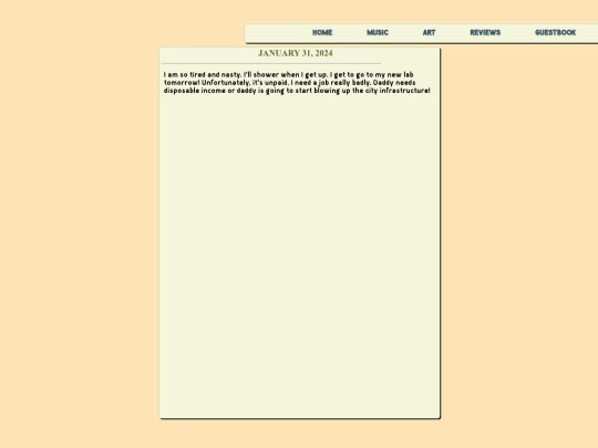 JournalEntry/01312024 screenshot