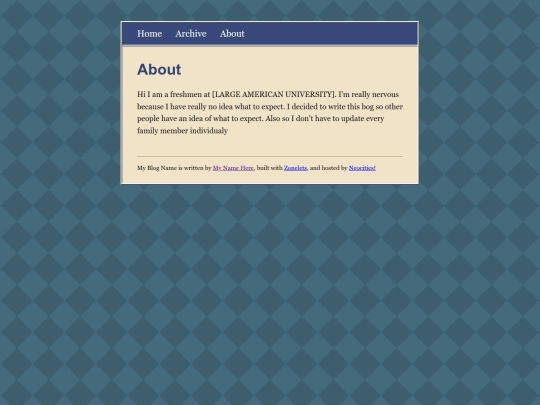 zonelets/about screenshot