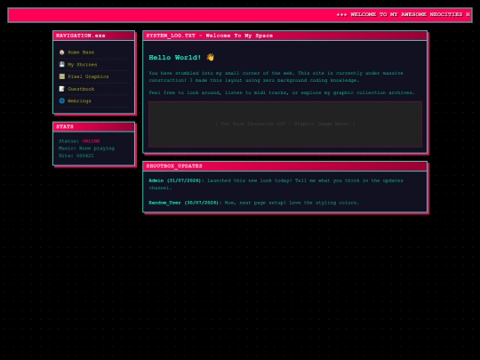 index screenshot