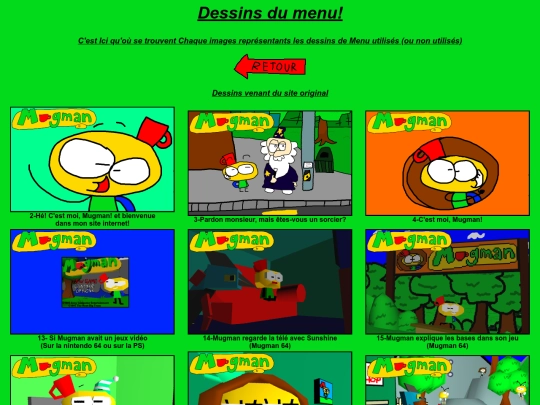 Gallerie/Menu arts screenshot
