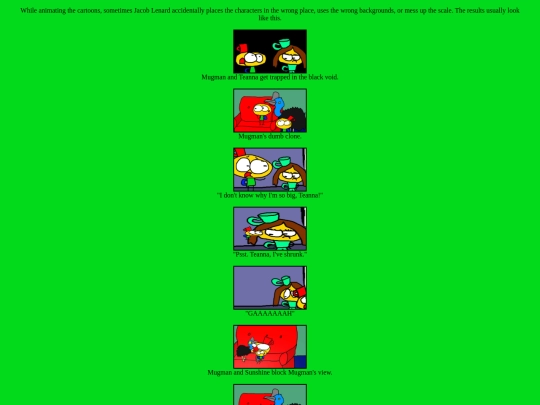 Trucs/AnimationGoofs screenshot