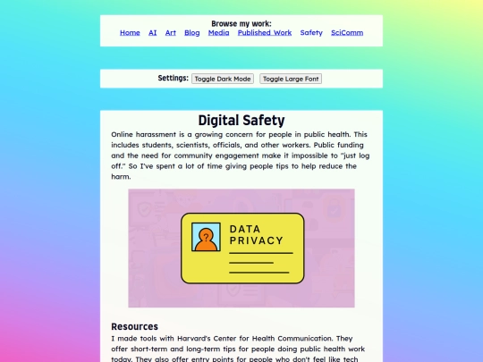 safety screenshot