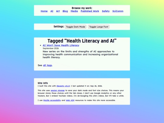 tags/health-literacy-and-ai screenshot