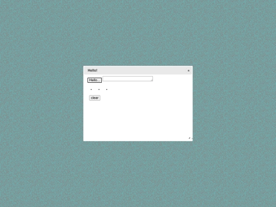 hello screenshot