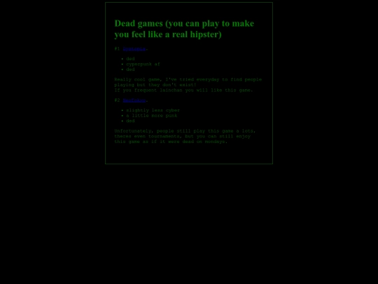 hipster screenshot