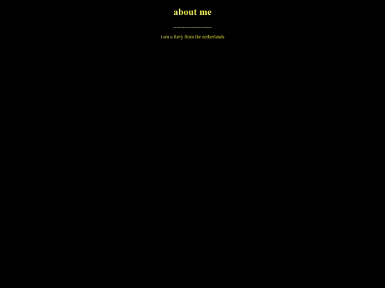 aboutme screenshot