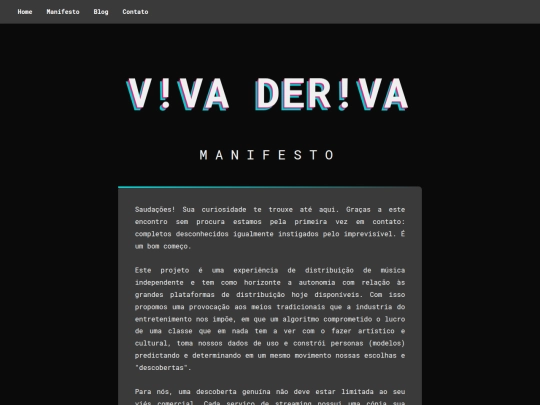 manifesto screenshot