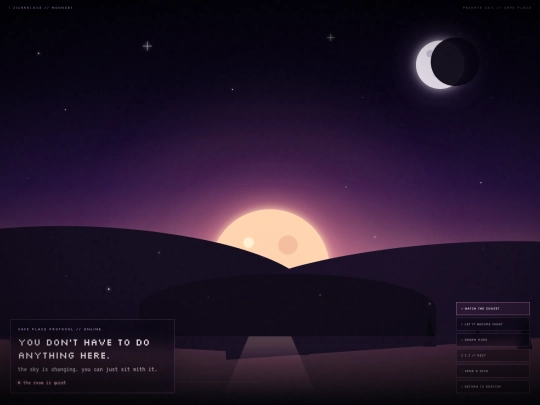 moonset screenshot