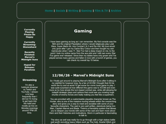 Gaming/Gaming screenshot