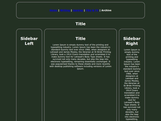 Test Zone/test_page screenshot
