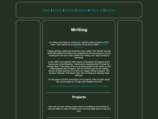 Writing/writing_home screenshot