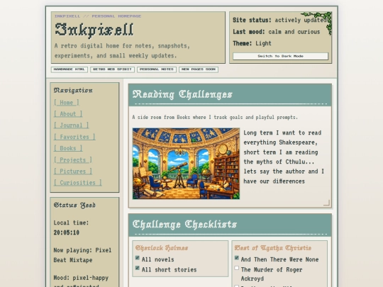 reading-challenges screenshot