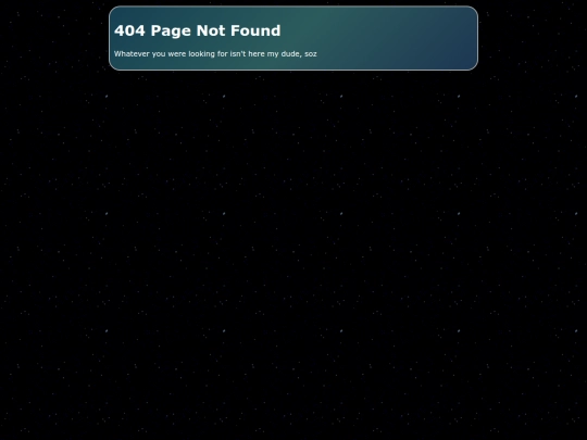 not_found screenshot