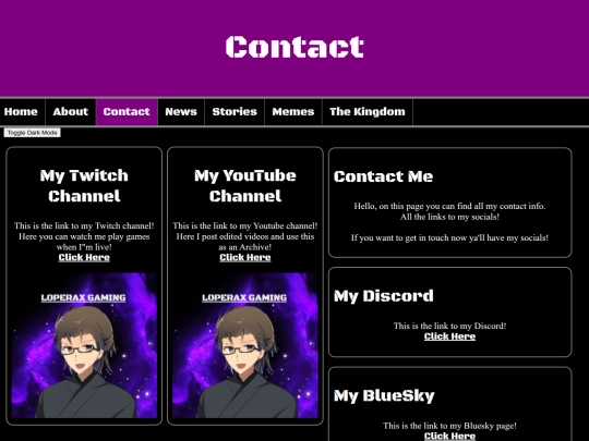 contact screenshot