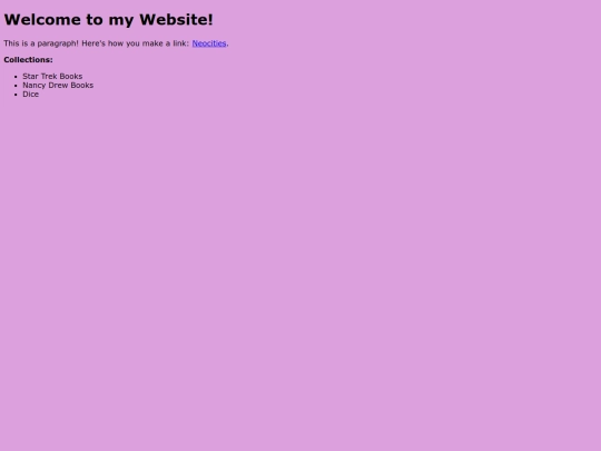 collections screenshot