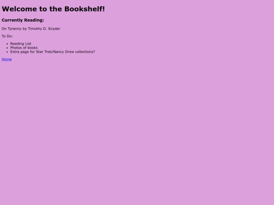thebookshelf screenshot