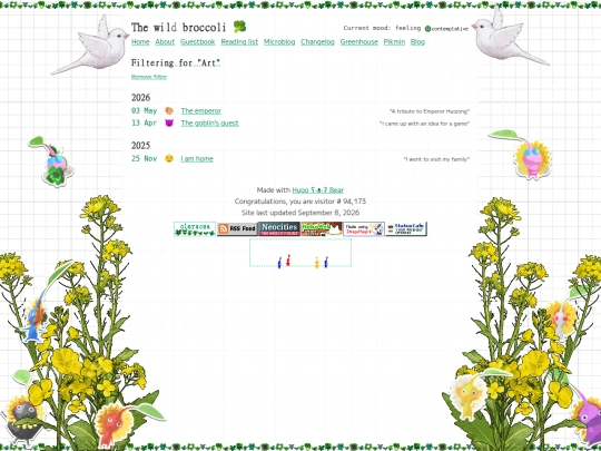 blog/art screenshot