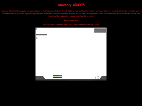 Anomaly0005 screenshot