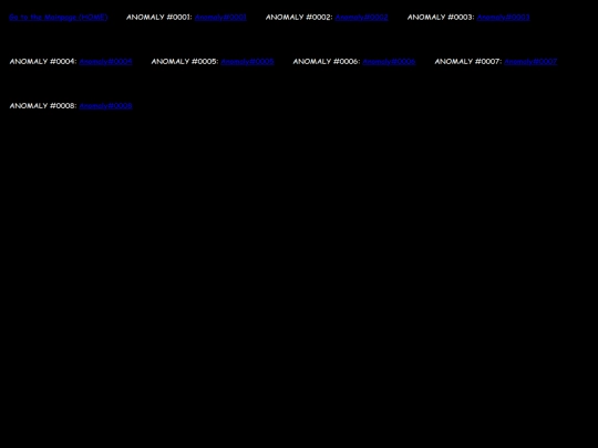 AnomalyList screenshot