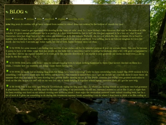 blog screenshot