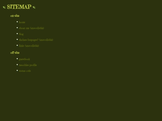 sitemap screenshot
