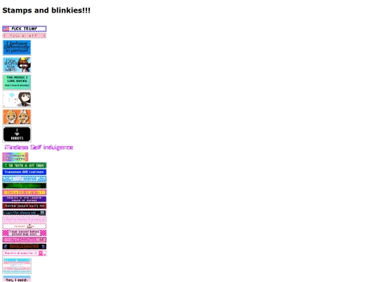 Stampsandblinkies screenshot