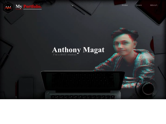 HCIwebsite/Home screenshot