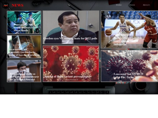 HCIwebsite/News screenshot