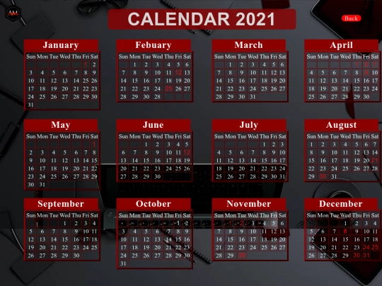 calendar screenshot