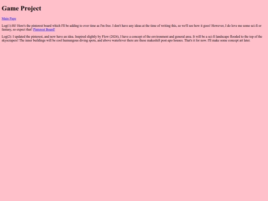 GameProject screenshot