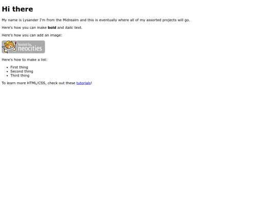 index screenshot