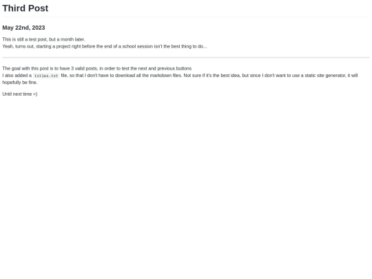 blog/blogtest screenshot