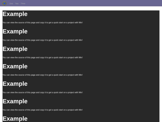 testing/testing screenshot