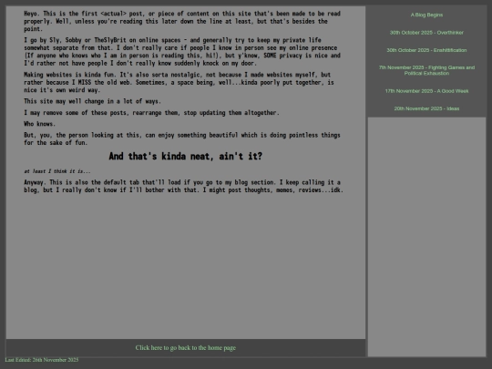 blog screenshot