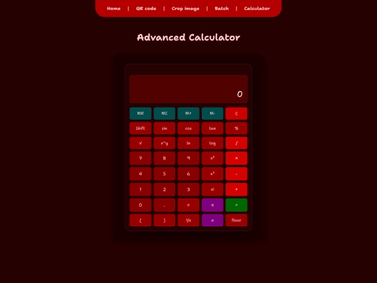 calculator screenshot