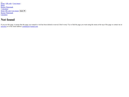 not_found screenshot